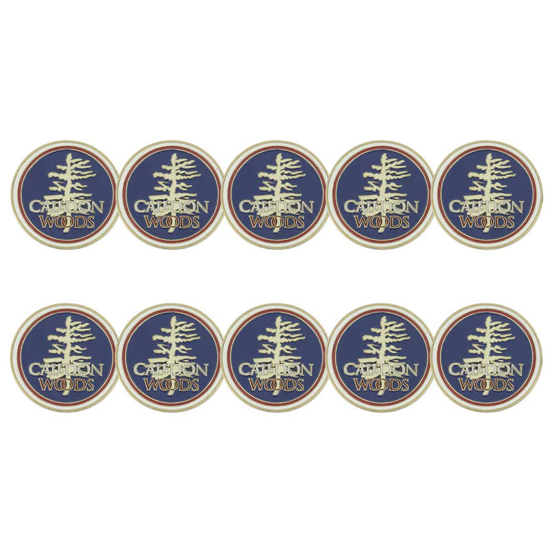 ahead - Caledon Woods Golf Ball Markers (BM4CALED-NVY)