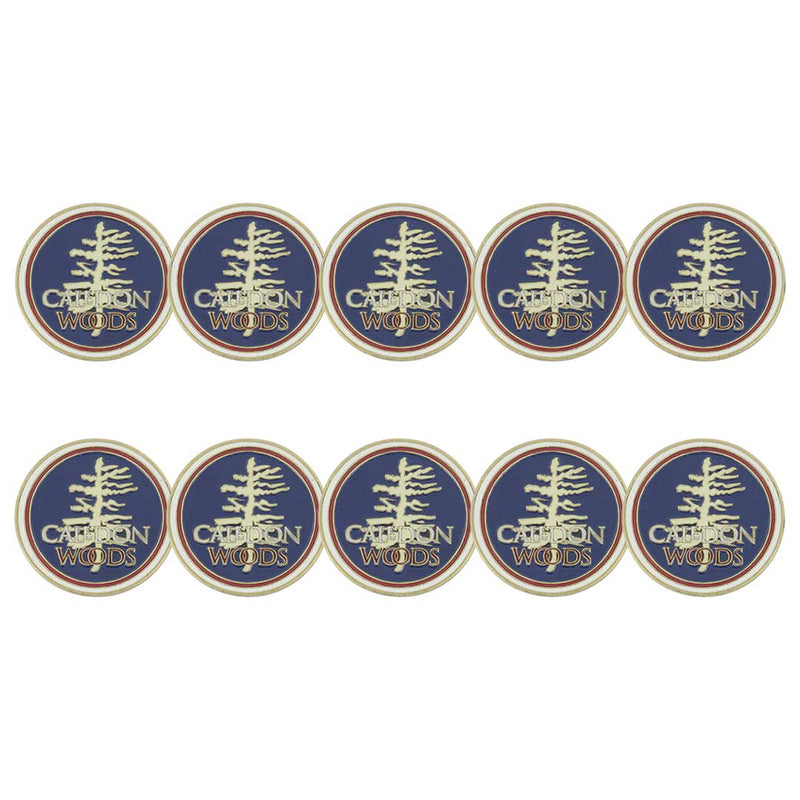 ahead - Caledon Woods Golf Ball Markers (BM4CALED-NVY)