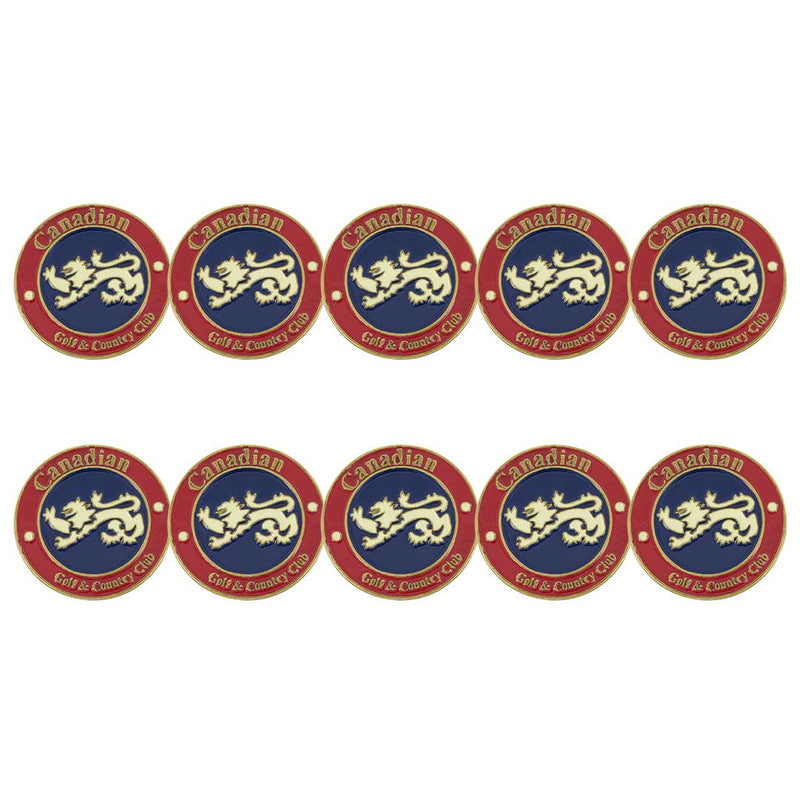 ahead - Canadian Golf & Country Club Ball Markers (BM4 CANGCC - REDNVY)