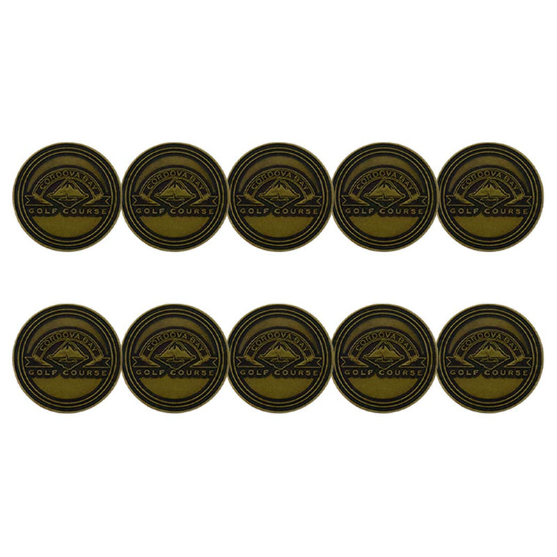 ahead - Cordova Bay Golf Course Ball Markers (BM CORDON - BRASS)