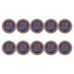 ahead - Cordova Bay Golf Course Ball Markers (BM4R CB007024 - NVYRED)