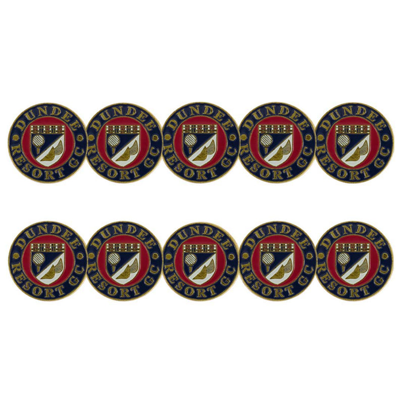 ahead - Dundee Resort & Golf Club Ball Markers (BM4R DUNDEE - NVYRED)