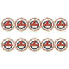ahead - Edmonton Petroleum Golf & Country Club Ball Markers (BM4R EDM - WHT)