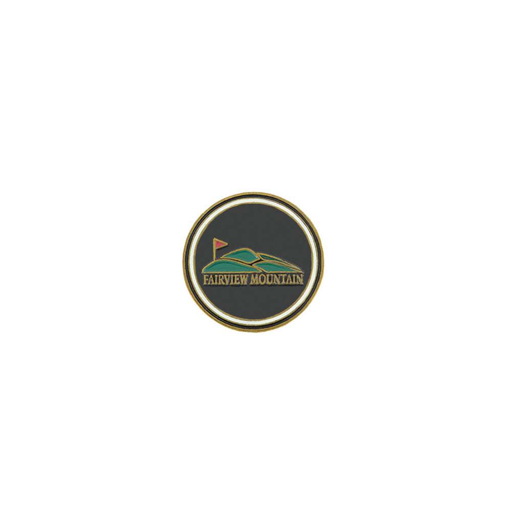 ahead - Fairview Mountain Golf Club Ball Markers (BM4R FAIRVIEWMT - BLK)