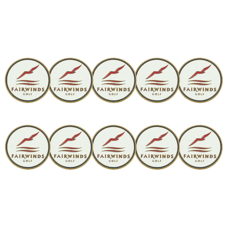 ahead - Fairwinds Golf Ball Markers (FAIRWINDS-WHT)