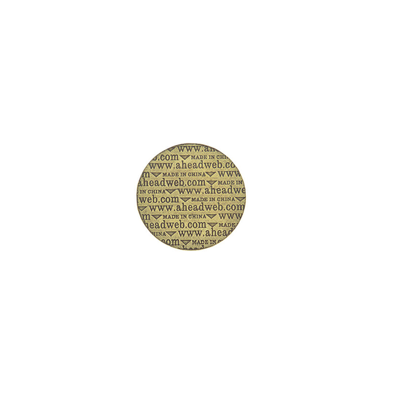 ahead - Golden Golf & Country Club Ball Markers (BM4 GOLD - BLKGRN)