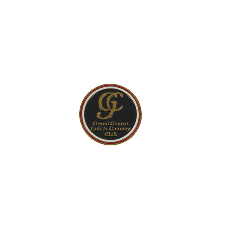 ahead - Grand Centre Golf & Country Club Ball Markers (BM4R GRANCE - BLK)