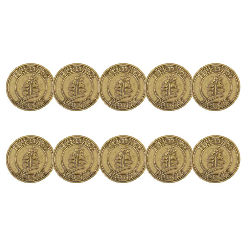 ahead - Heritage Pointe Golf Ball Markers (BM HERITA - BRASS)