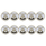 forward - Marqueurs de balle Highlands Golf Course Edmonton (HIGHGD - WHT - BLK)