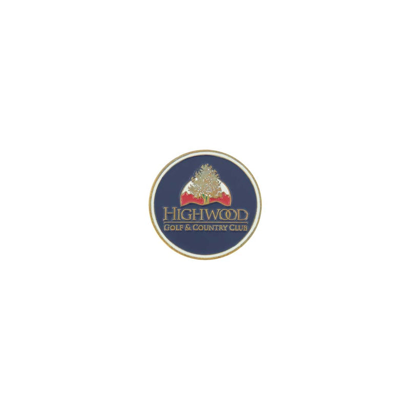 ahead - Highwood Golf & Country Club Ball Markers (BM4R HIGHWO - NVY)