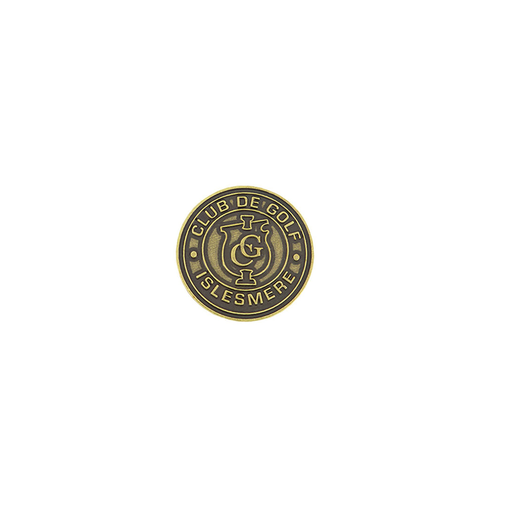 ahead - Islesmere Club De Golf Ball Markers (BM4R ISLES - BRASS)