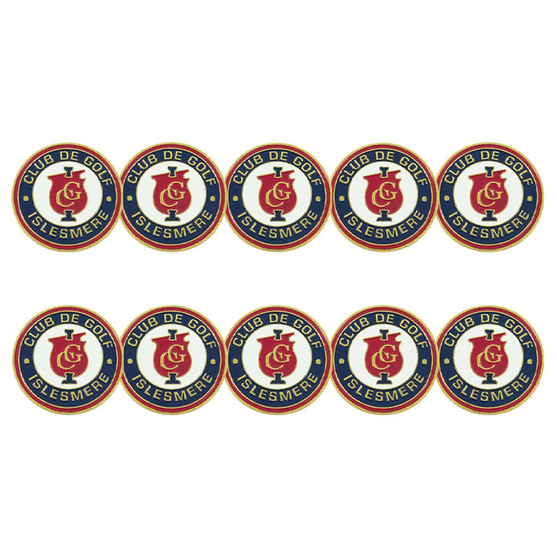 ahead - Islesmere Club De Golf Ball Markers (BM4R ISLES - NVY)