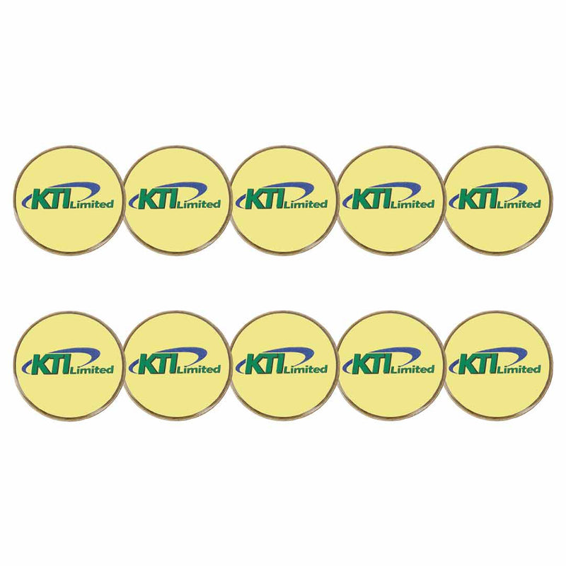 ahead - KTI Limited Golf Ball Markers (BM4R AMAZON 1 - WHTGRN)