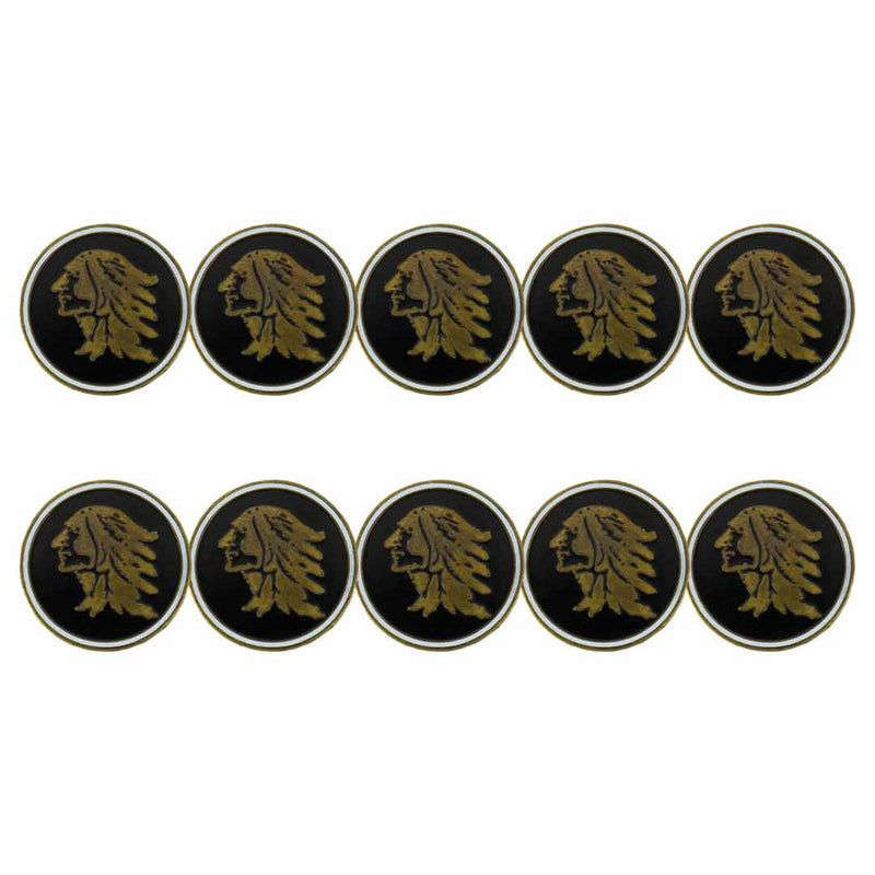 ahead - Kanawaki Golf Club Ball Markers (BM4R KANAWAKI-BLK)
