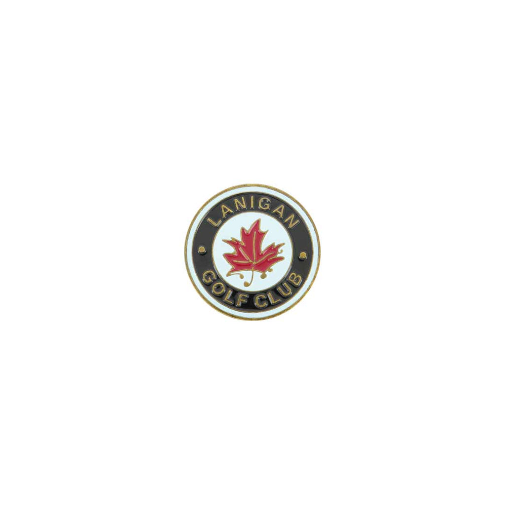 ahead - Lanigan Golf and Country Club Ball Markers (BM4R LANIGAN - BLKWHT)