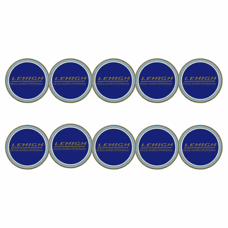 ahead - Lehigh Heidelberg Cement Group Ball Markers (BM4R LEHIGH - BLU)