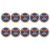 ahead - Lethbridge Country Club Golf Ball Markers (BM4 LETH - NVY - RED)