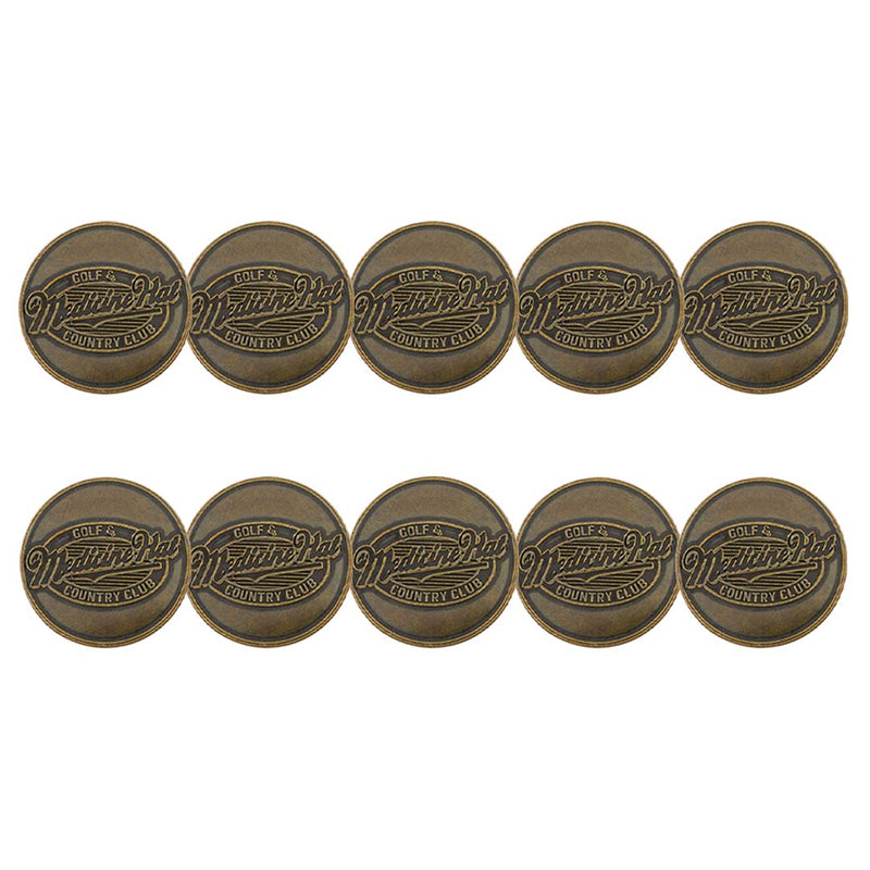 ahead - Medicine Hat Golf & Country Club Ball Markers (BM4R WAYWOR - BRS)