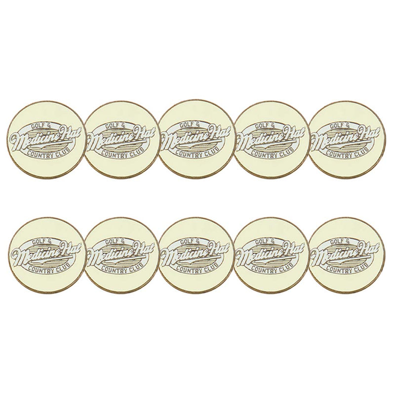 ahead - Medicine Hat Golf & Country Club Ball Markers (BM4R WAYWOR - CRM)