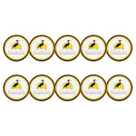 ahead - Mill River Resort Golf Ball Markers (BM4 MILLRIV - WHTYEL)