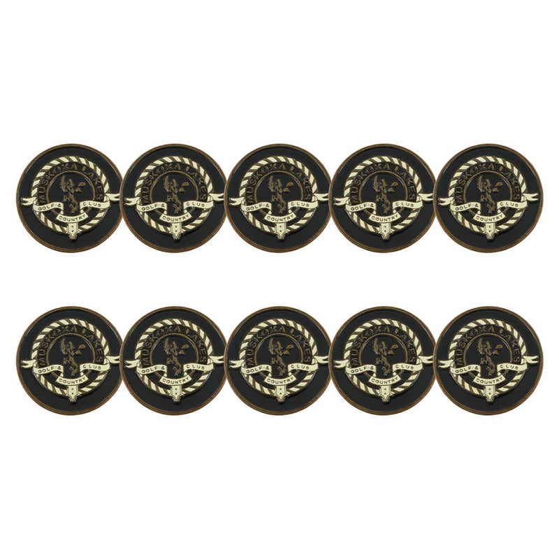 forward - Marqueurs de balle Muskoka Lakes Golf &amp; Country Club (BM4R MUSKOK - BLK) 