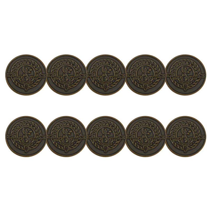 ahead - Muskoka Lakes Golf & Country Club Ball Markers (BM4R MUSKOK - BRASS)