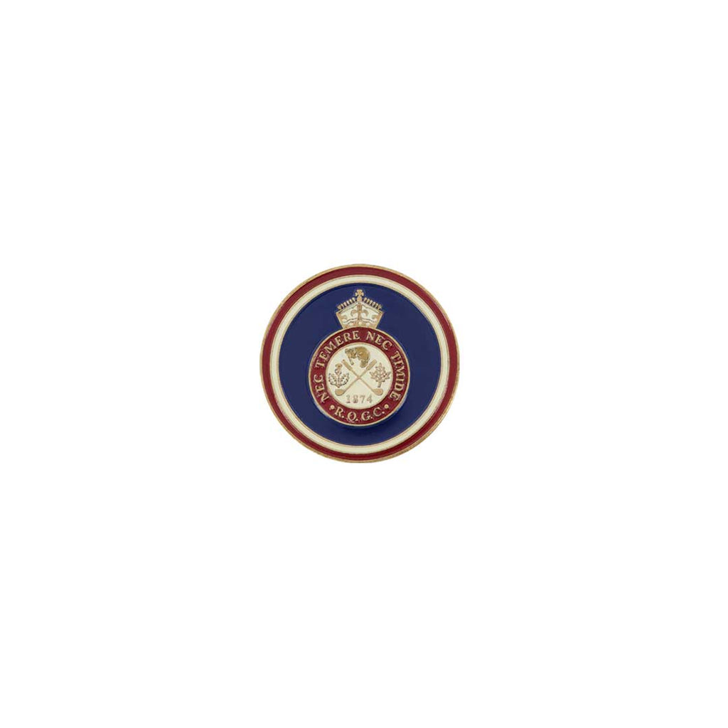 ahead - The Royal Quebec Golf Club Golf Ball Markers (BM4 CIU BRO - NVY)