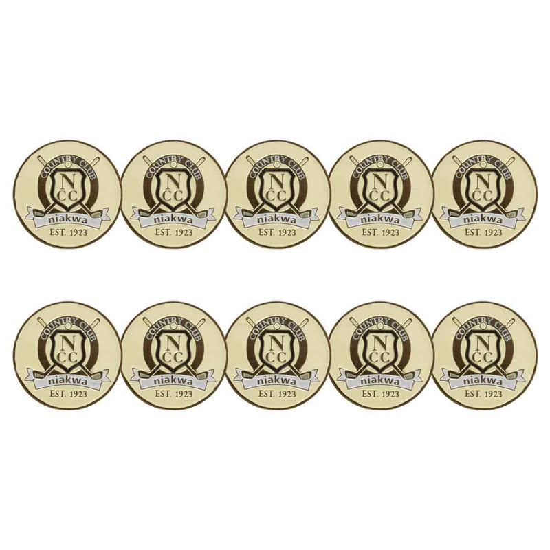 ahead - Niakwa Country Club Golf Ball Markers (BM NIAKWA - BEI)