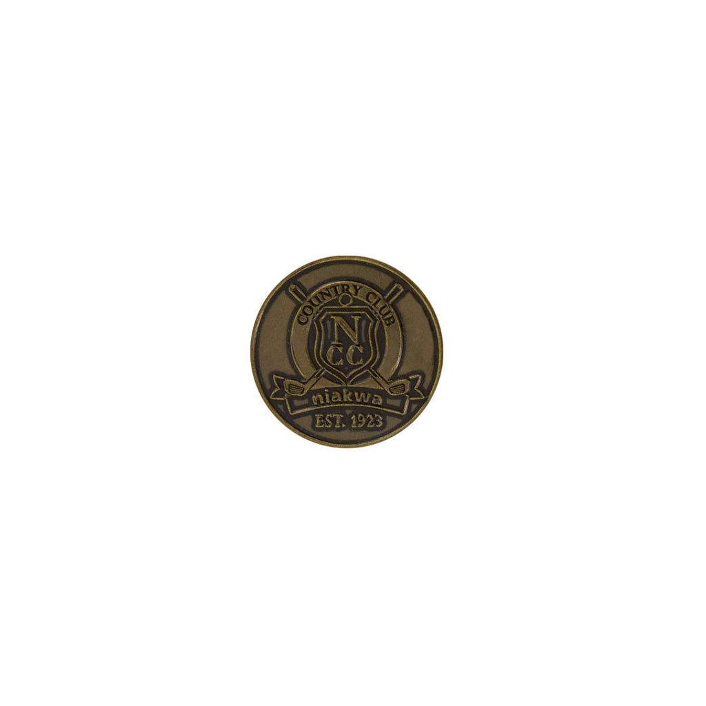 forward - Marqueurs de balle de golf Niakwa Country Club (BM NIAKWA - BRONZE) 