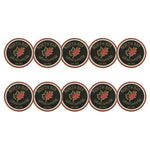 ahead - North Bay Golf & Country Club Ball Markers (BM4R NGBC NORTHBAY - BLKRED)