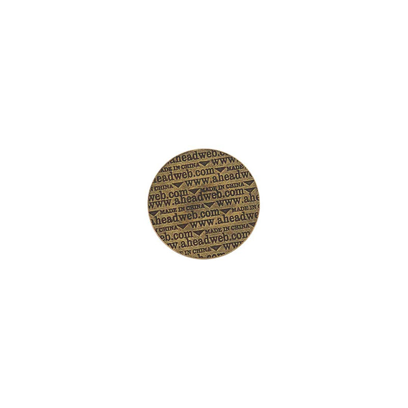 ahead - Oakwood Resort Golf & Spa Ball Markers (BM4 OAK - BLKWHT)