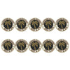 ahead - Oakwood Resort Golf & Spa Ball Markers (BM4 OAK - BLKWHT)