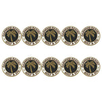 ahead - Oakwood Resort Golf & Spa Ball Markers (BM4 OAK - BLKWHT)