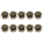 ahead - Oakwood Resort Golf & Spa Ball Markers (BM4 OAK - BLKWHT)