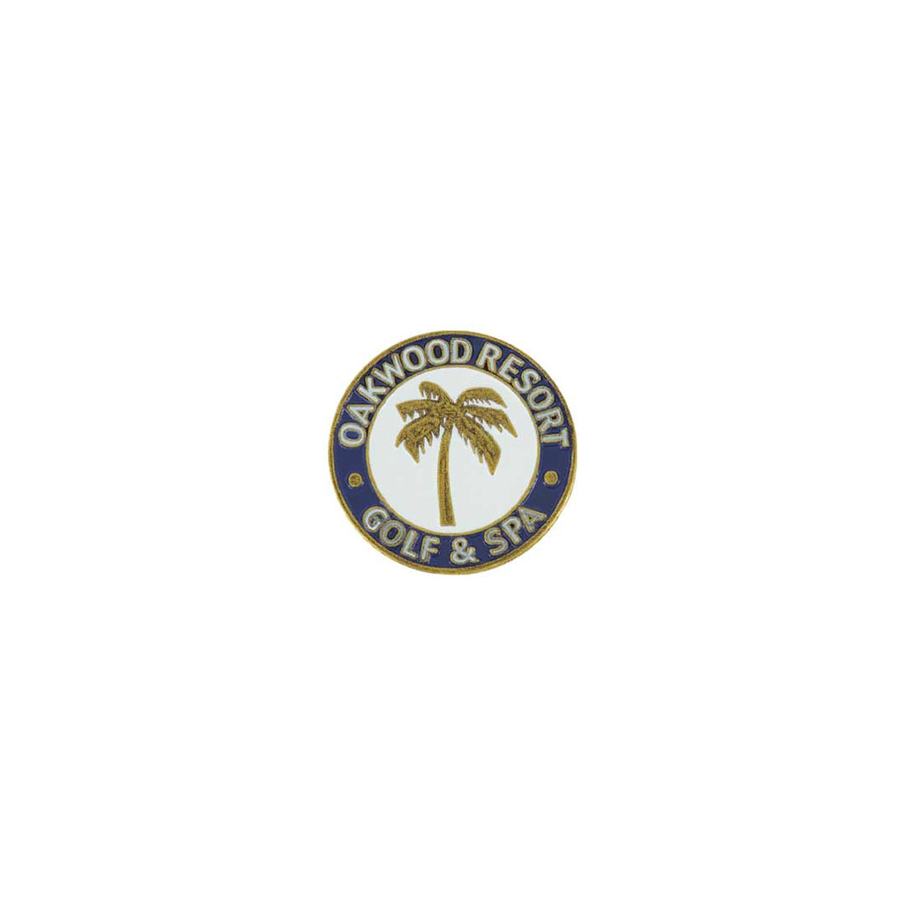 ahead - Oakwood Resort Golf & Spa Ball Markers (BM4 OAK - WHTNVY)