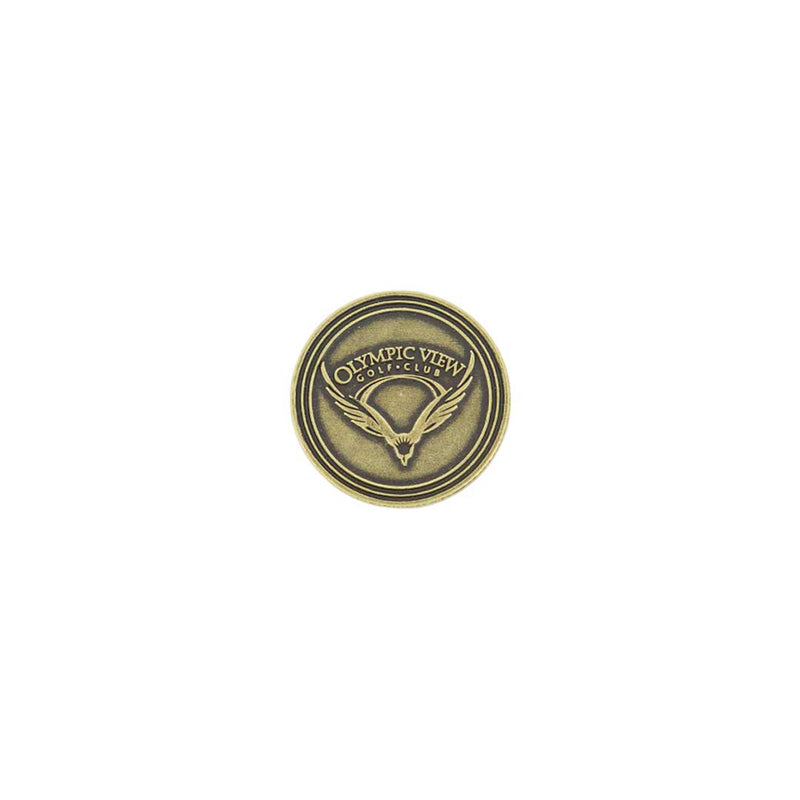 ahead - Olympic View Golf Club Ball Markers (OLYMPIC VIEW-BRSS)