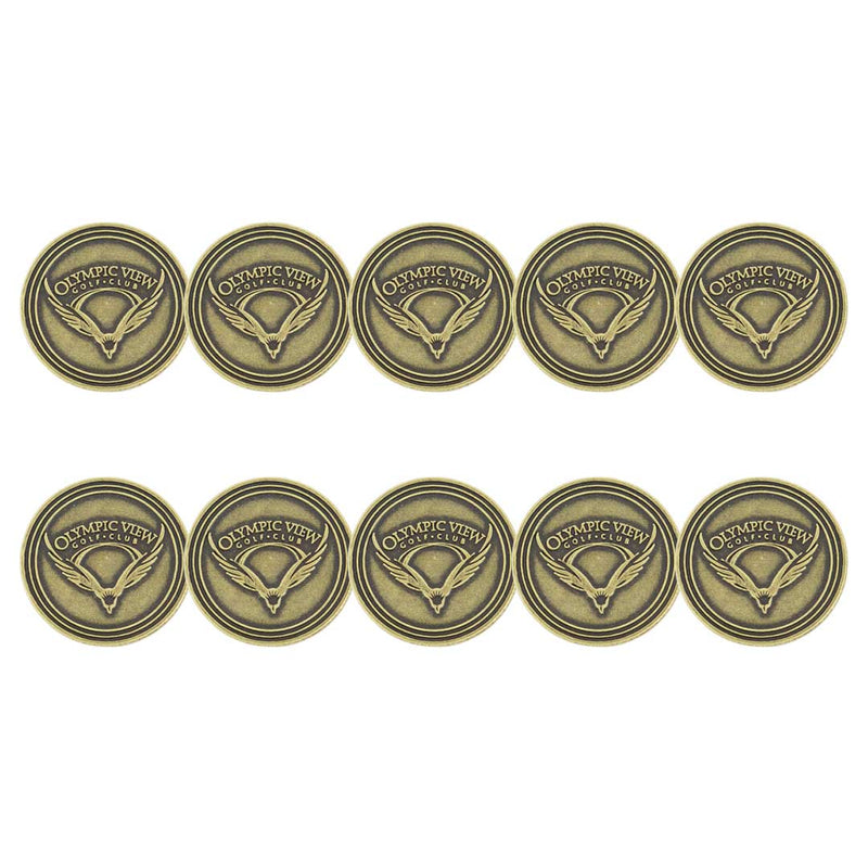 ahead - Olympic View Golf Club Ball Markers (OLYMPIC VIEW-BRSS)