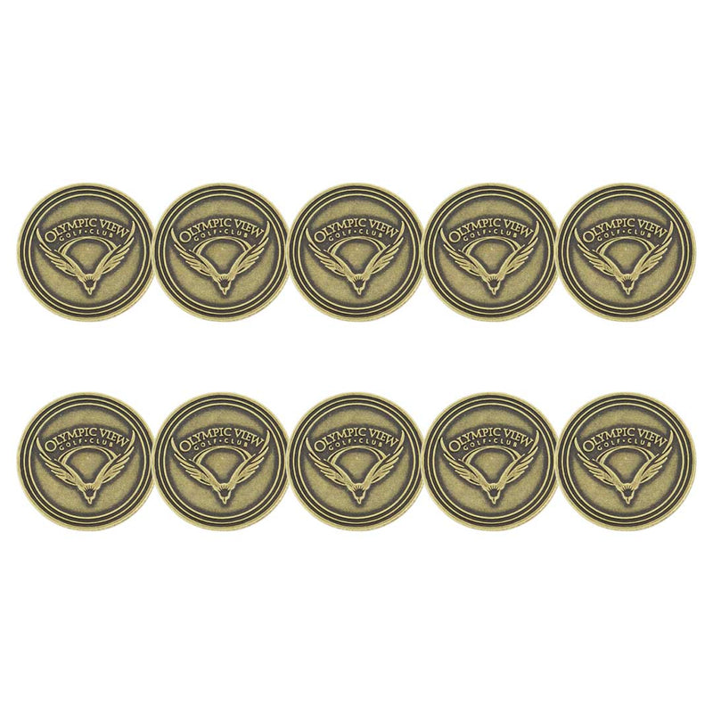 ahead - Olympic View Golf Club Ball Markers (OLYMPIC VIEW-BRSS)