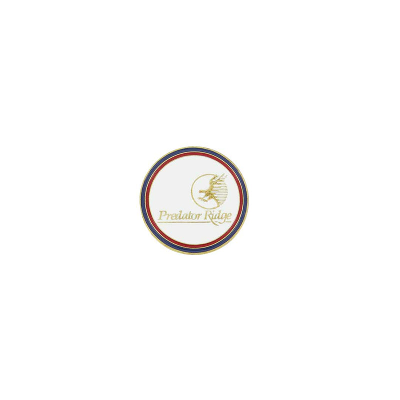 ahead - Predator Ridge Golf Ball Markers (BM PREDAT-WHT)