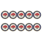 ahead - Rideau View Country Club Golf Ball Markers (BM4 RIDE - NVYWHT)