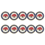 ahead - Rideau View Country Club Golf Ball Markers (BM4 RIDE - NVYWHT)