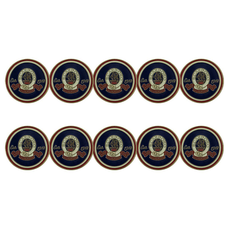 ahead - Scarboro Golf & Country Club Ball Markers (BM4 SCAR - NVY)