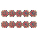ahead - St. Georges Golf & Country Club Golf Ball Markers (BM4R ST. GEORGES 2 - RED)