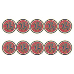 ahead - St. Georges Golf & Country Club Golf Ball Markers (BM4R ST. GEORGES 2 - RED)