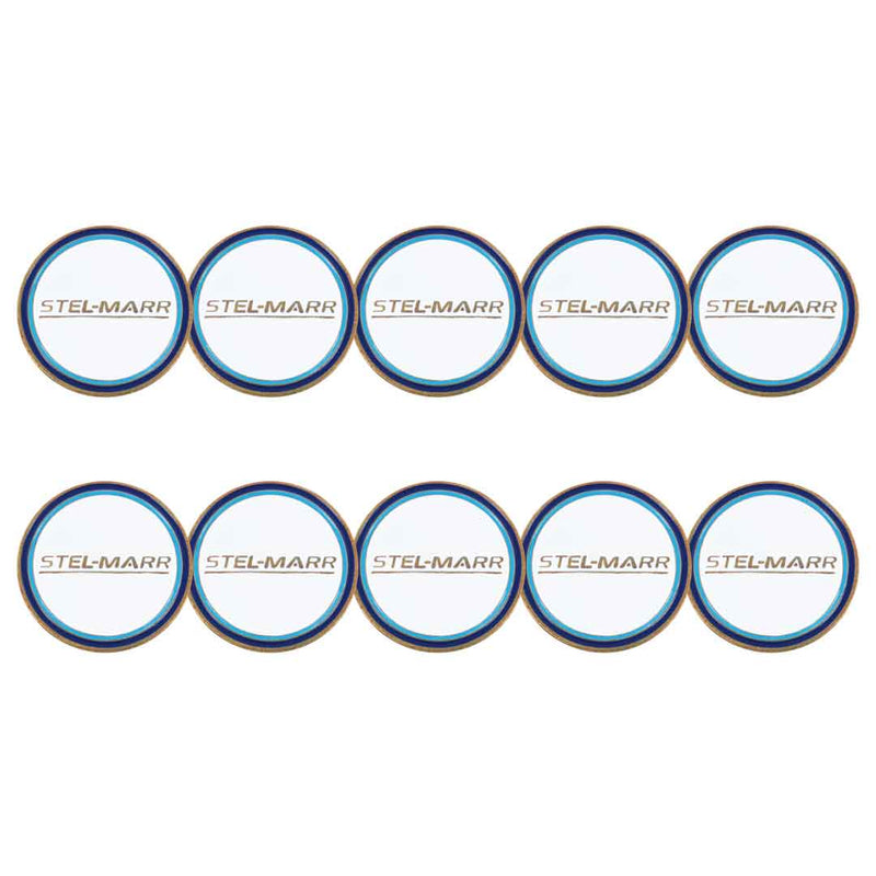 ahead - Stel-Marr Golf Ball Markers (BM4R STELMAR - WHT)
