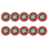 ahead - Sunningdale Golf & Country Club Ball Markers (BM4R SUN 2 - BLKREDGRY)