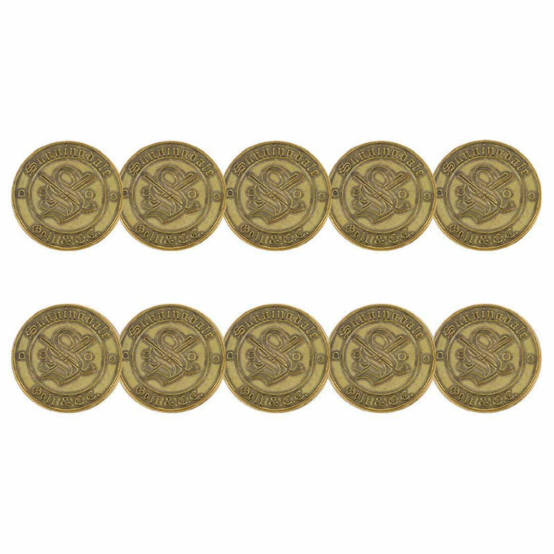 ahead - Sunningdale Golf & Country Club Ball Markers (BM4R SUN 2 - BRASS)