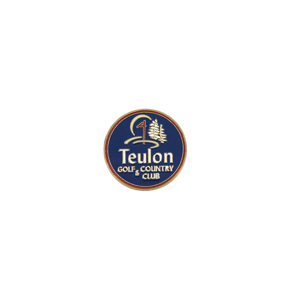 ahead - Teulon Golf & Country Club Ball Markers (BM4 TEVLON-NVY)