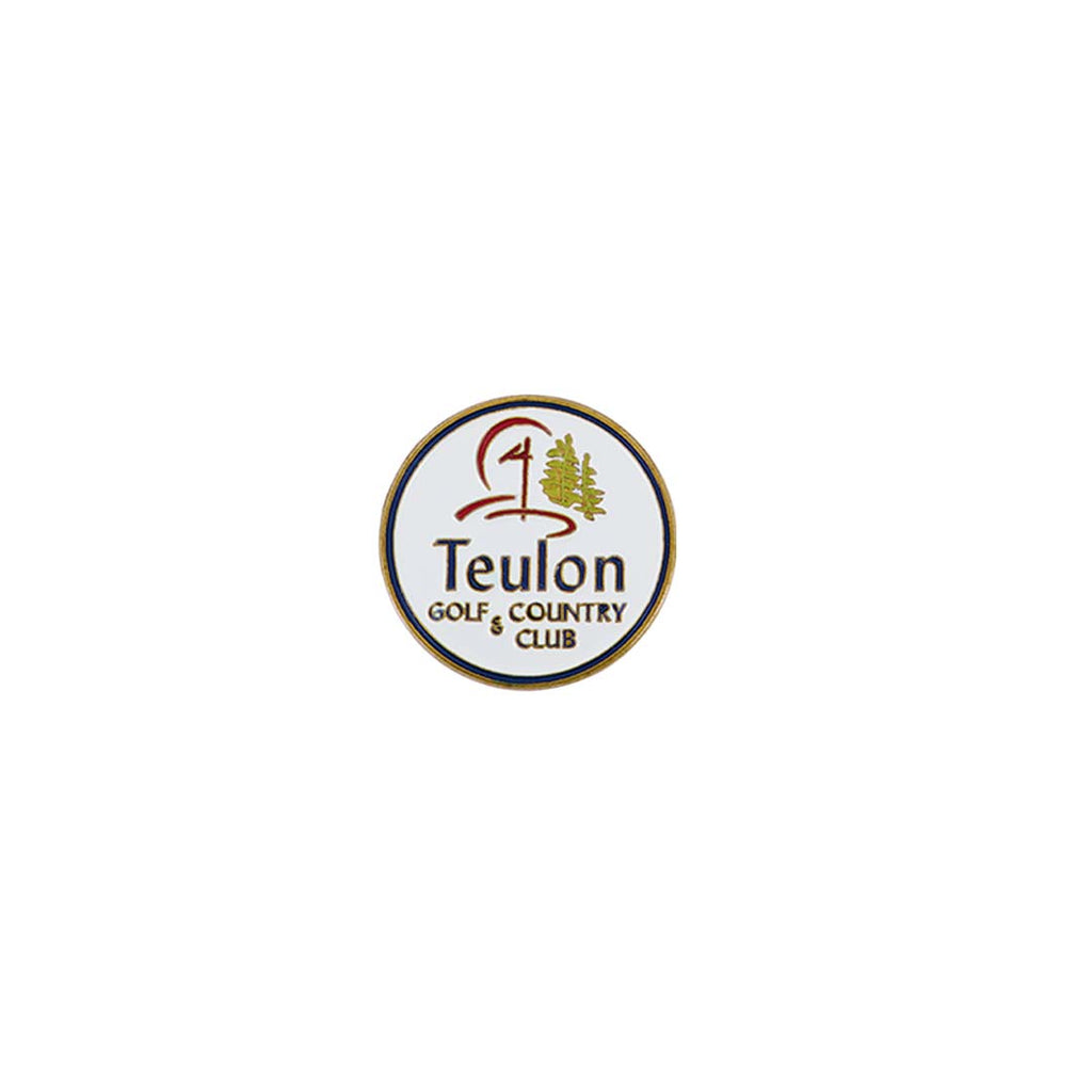 ahead - Teulon Golf & Country Club Ball Markers (BM4 TEVLON-WHT)
