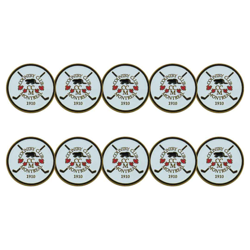 forward - Marqueurs de balle de golf du Country Club de Montréal (BM4T FRABER-WHT) 
